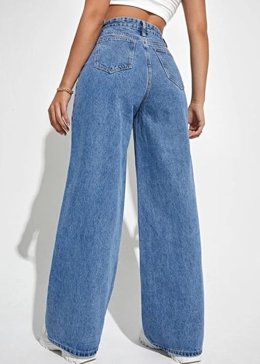 Luxe High-Waist Jeans
