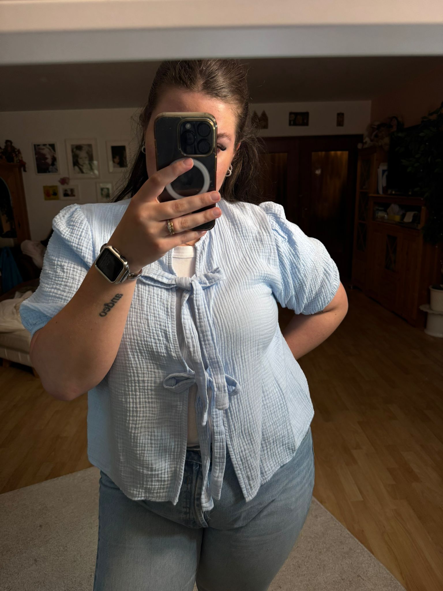 Musselin Bluse Mira