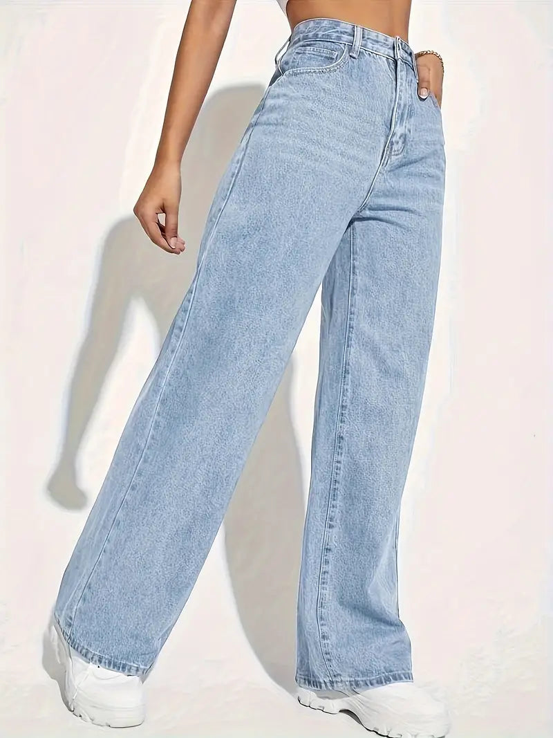 Essential High-Waist Jeans