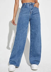 Luxe High-Waist Jeans