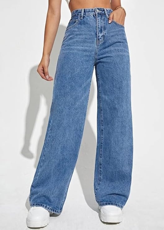 Luxe High-Waist Jeans