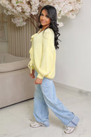 Yellow Ribbon Cardigan
