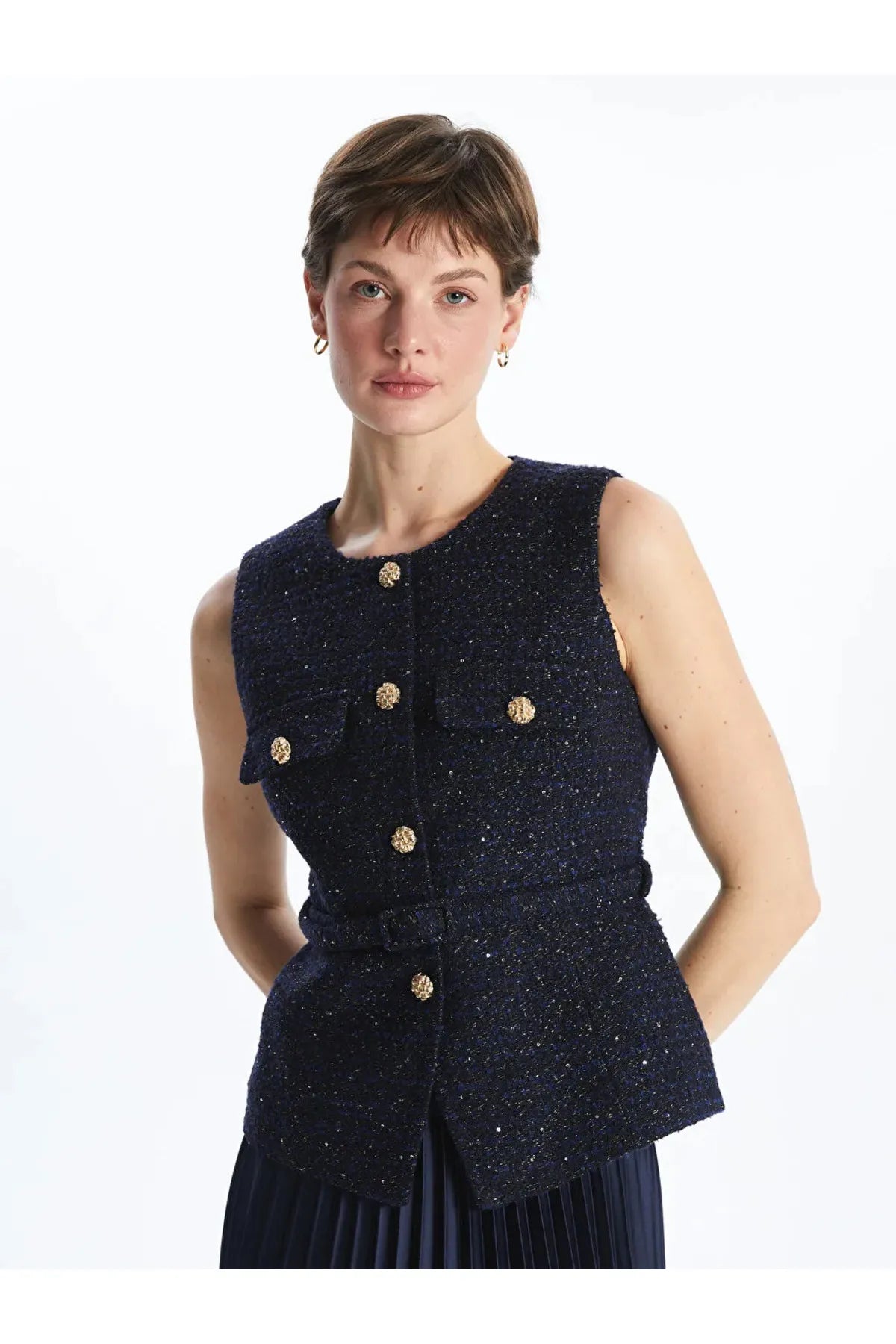 Iconic Bouclé Weste