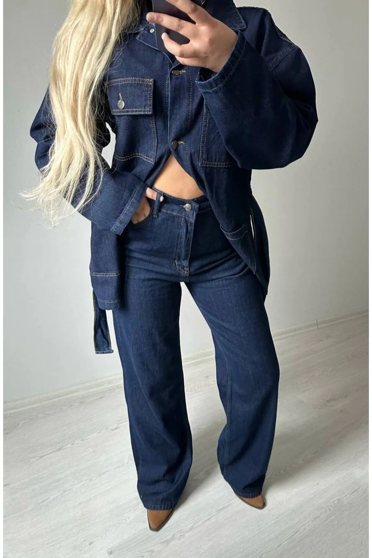 Denim Zweiteiler