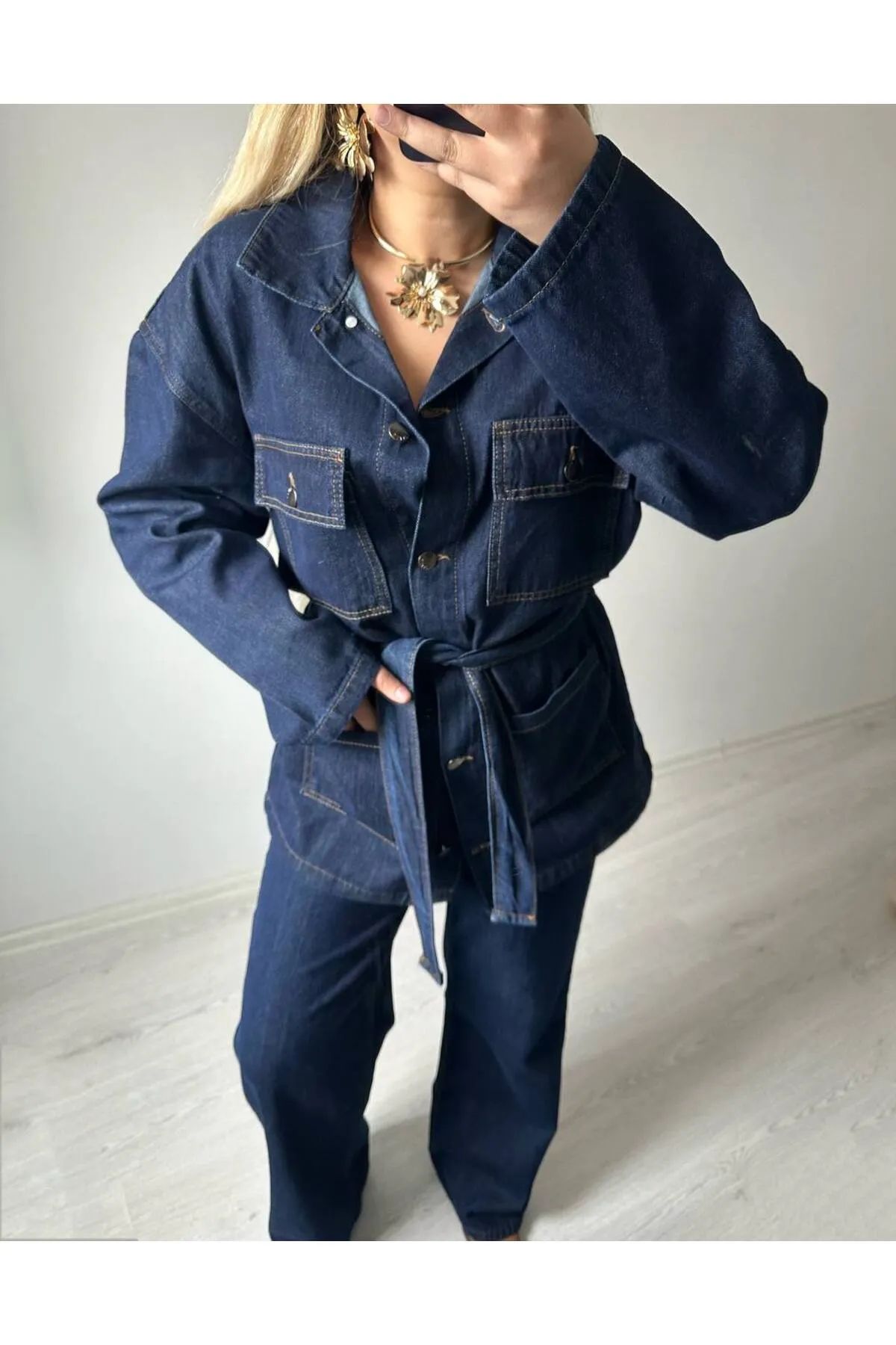Denim Zweiteiler