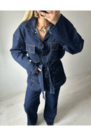 Denim Zweiteiler