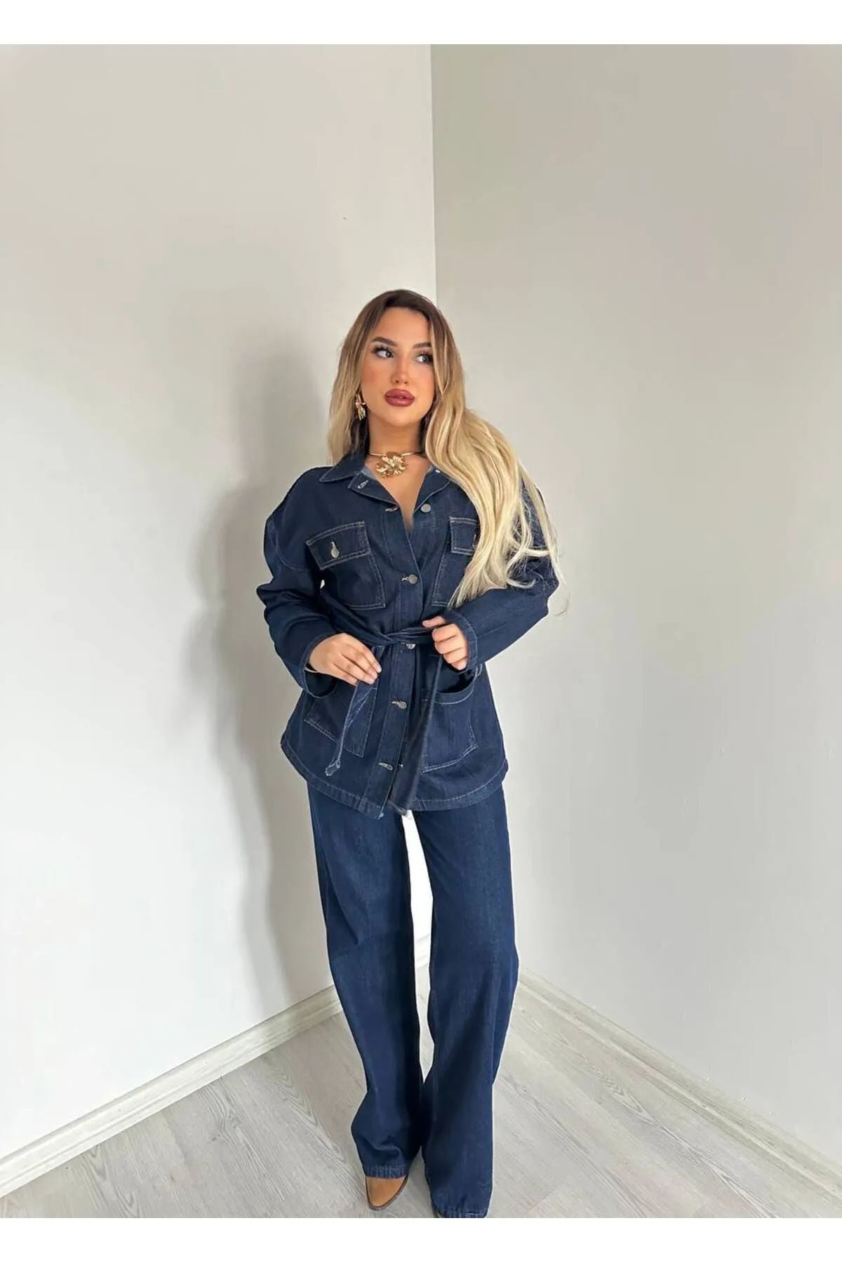 Denim Zweiteiler