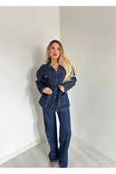 Denim Zweiteiler