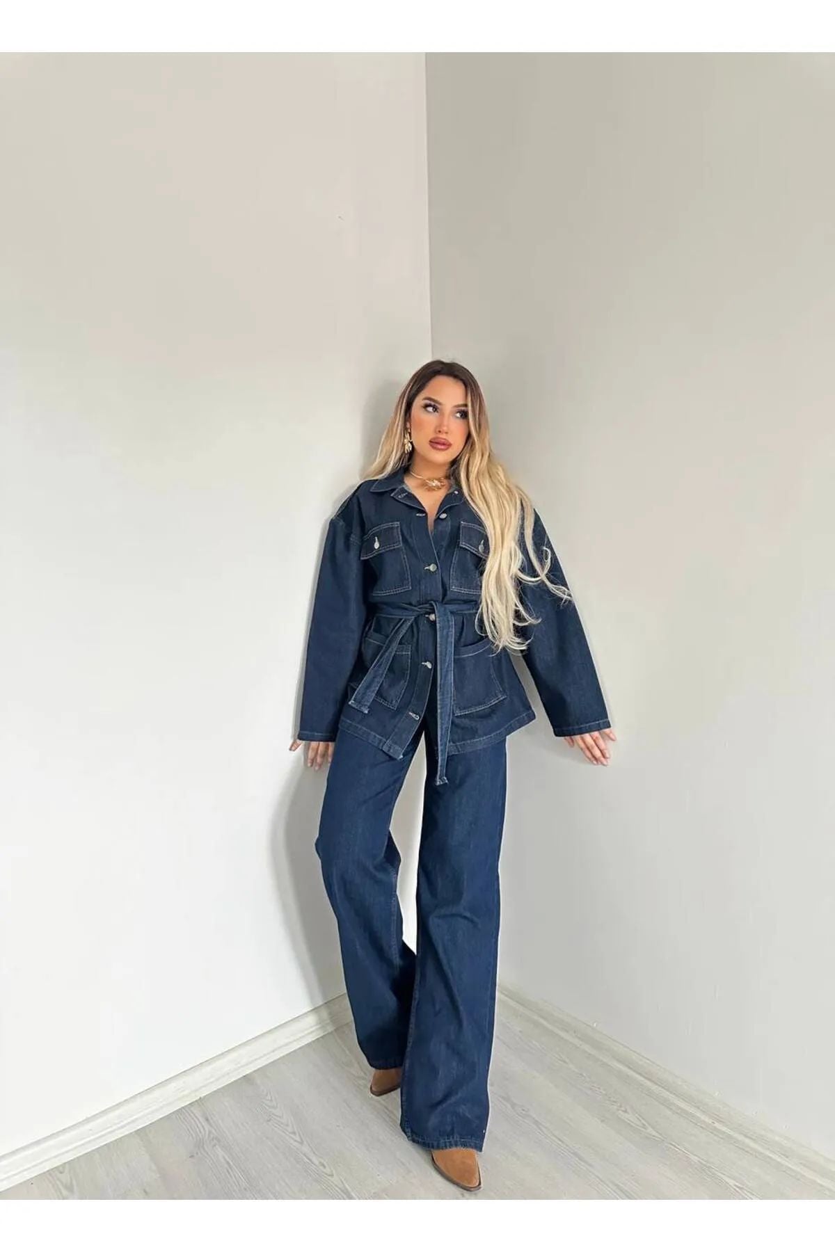 Denim Zweiteiler