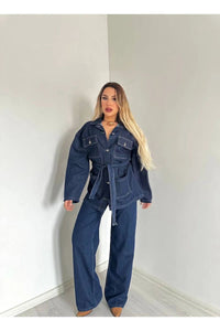 Denim Zweiteiler