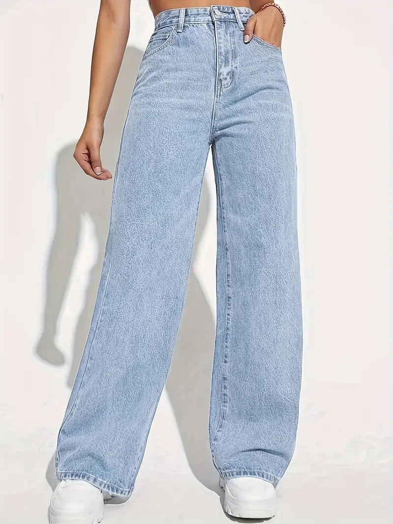 Essential High-Waist Jeans