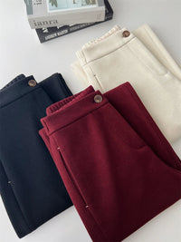 Lässige Wide-Leg Hose