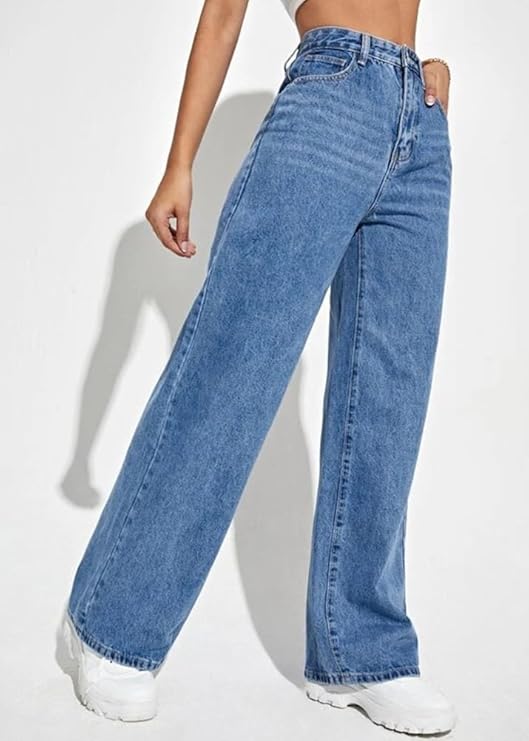 Luxe High-Waist Jeans