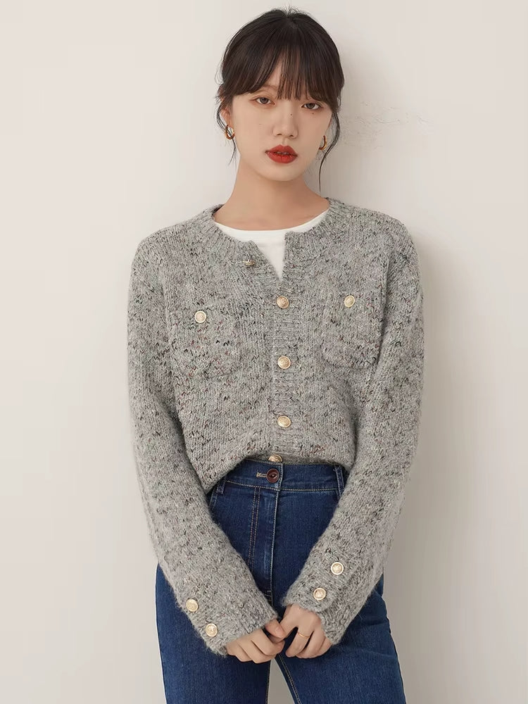 Premium Strickjacke